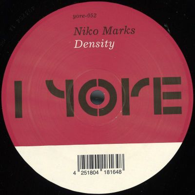 Niko Marks — Density vinyl cover