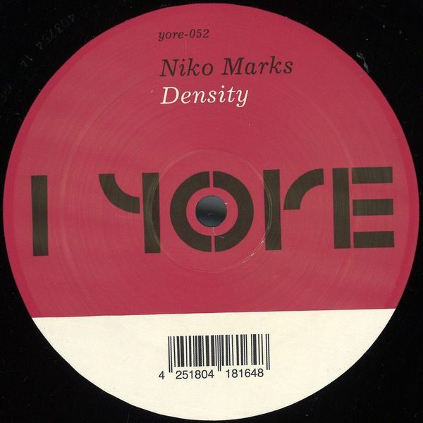 Niko Marks — Density vinyl cover
