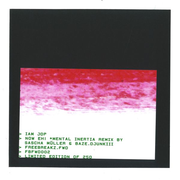 Iam Jdp — Now Eh!  (7") vinyl cover