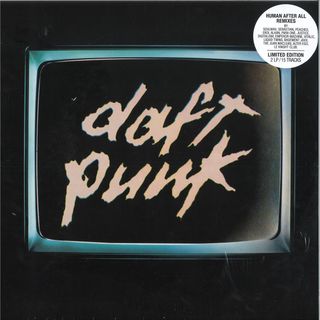 Daft Punk — HUMAN AFTER ALL REMIXES (2x12") vinyl cover