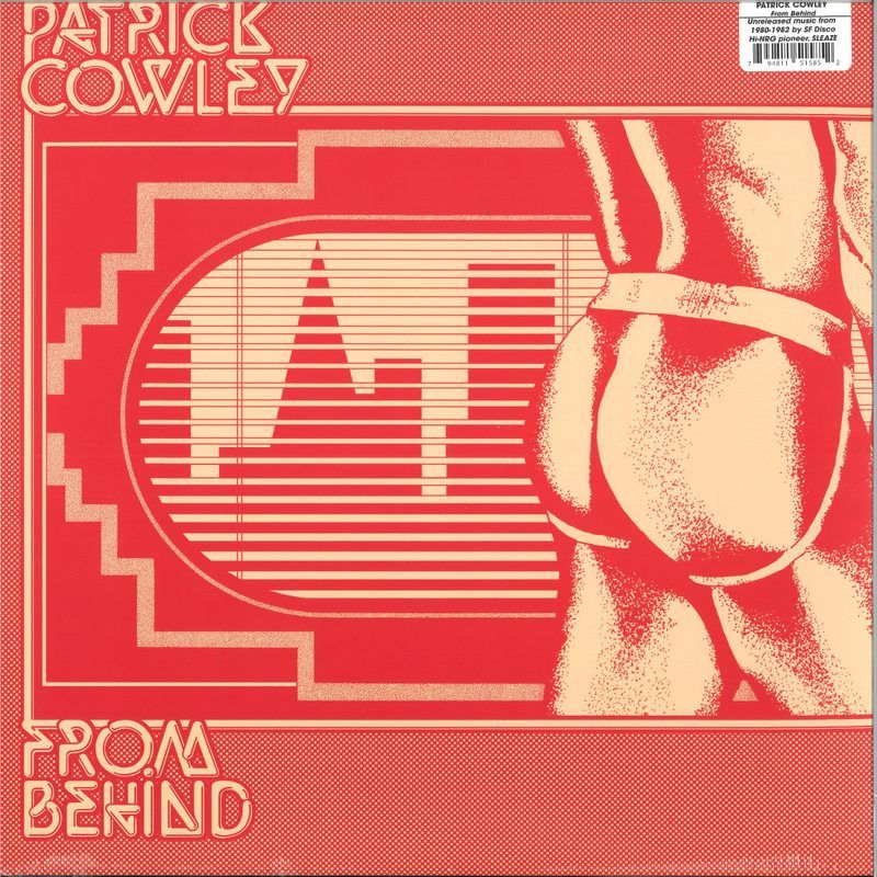 Patrick Cowley — From Behind vinyl cover