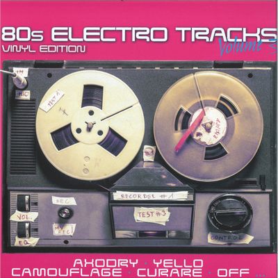 Various — 80s Electro Tracks - Vinyl Edition 3 LP vinyl cover