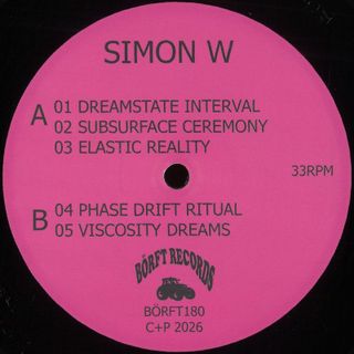 Simon W — Dreamstate Interval vinyl cover