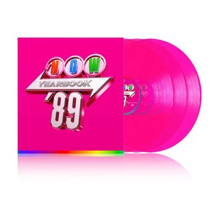 Various — NOW - Yearbook 1989 (3x12") vinyl cover