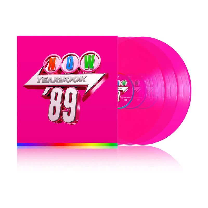 Various — NOW - Yearbook 1989 (3x12") vinyl cover