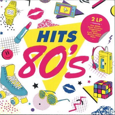 Various — HITS 80! LP 2x12" vinyl cover