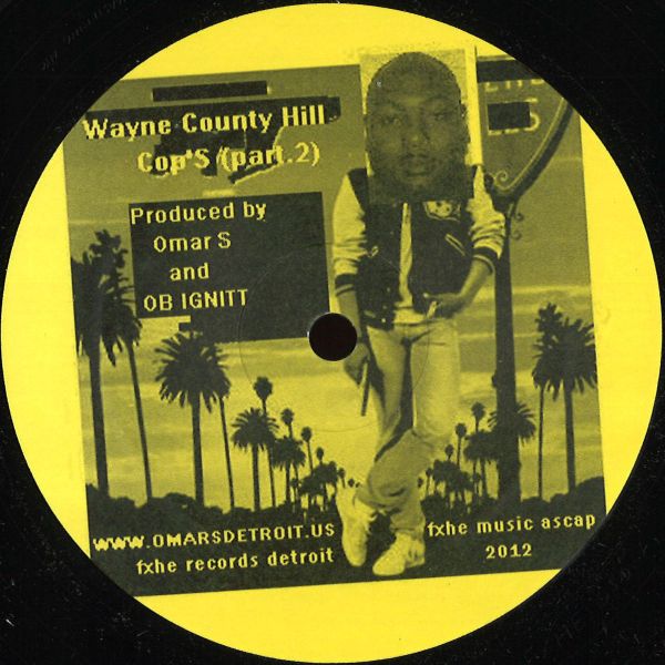Omar S, Ob Ignitt — Wayne County Hill Cops Pt.2 vinyl cover
