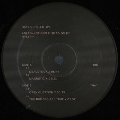 Adlas — Nothing else to go by vinyl cover