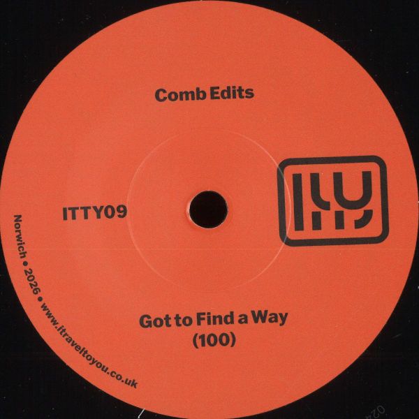 Comb Edits — Honey Dub 7" vinyl cover