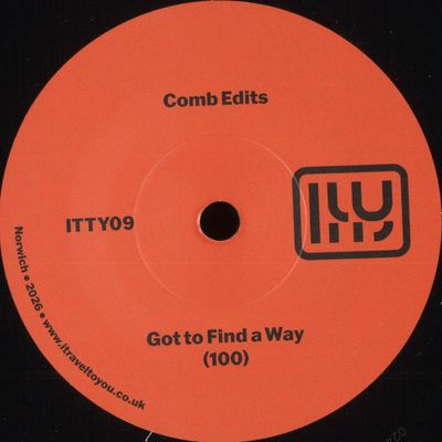 Comb Edits — Honey Dub 7" vinyl cover