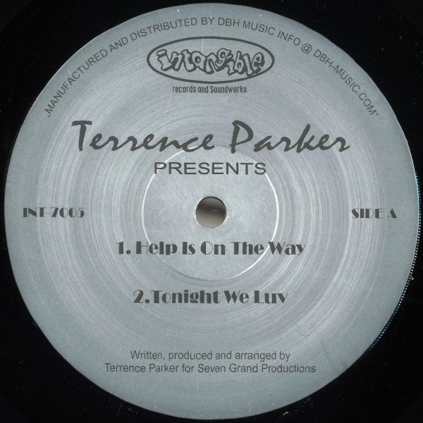 Terrence Parker — Sounds Of Love EP vinyl cover