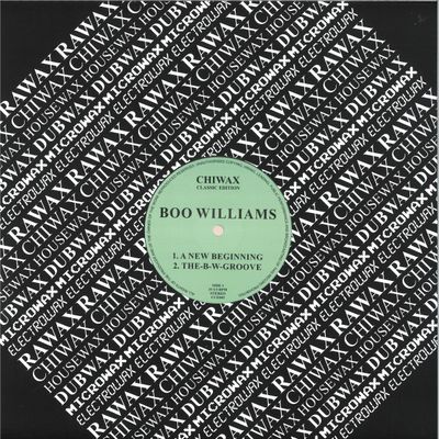 Boo Williams — A New Beginning vinyl cover