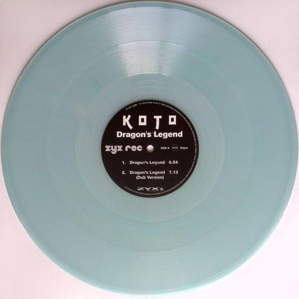 Koto — Dragon's Legend vinyl cover