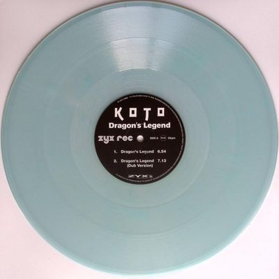 Koto — Dragon's Legend vinyl cover