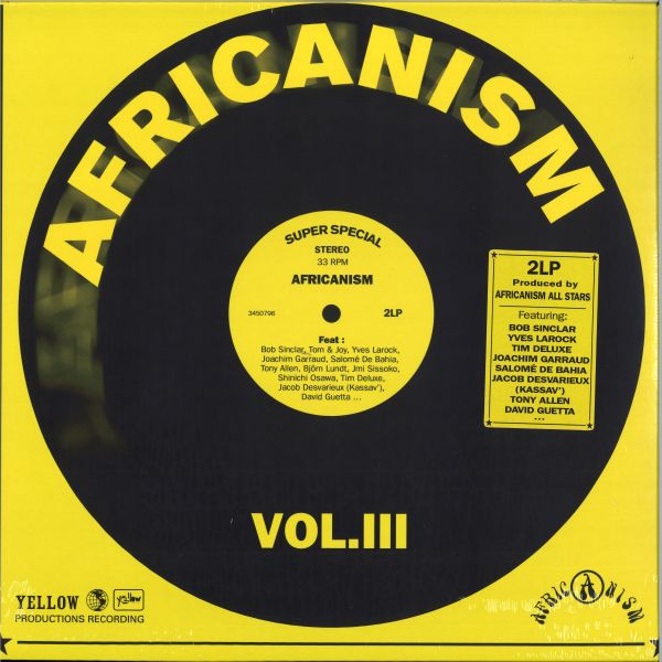 Africanism Allstars — AFRICANISM III LP 2x12" vinyl cover