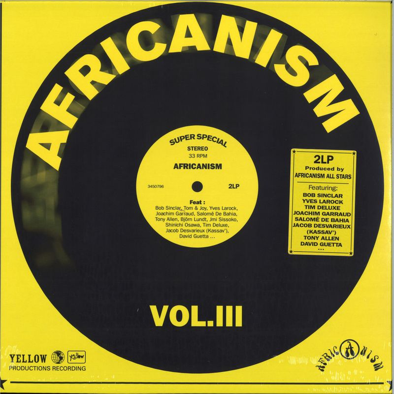 Africanism Allstars — AFRICANISM III LP 2x12" vinyl cover