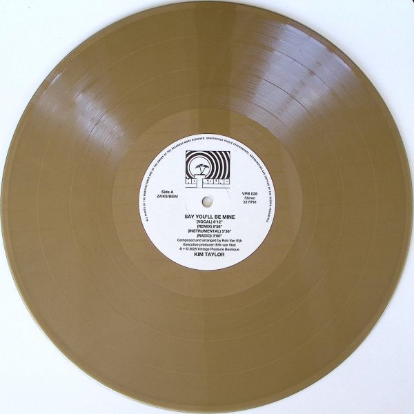 Kim Taylor — SAY YOU'LL BE MINE EP vinyl cover