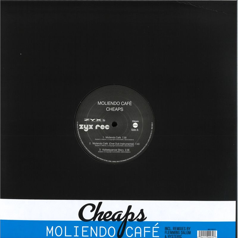 Cheaps — Moliendo Cafe vinyl cover