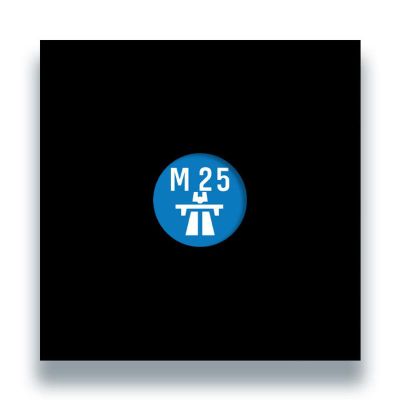 Orange Shadow — M25 vinyl cover