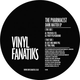 The Pharmacist AKA Dave Charlesworth — Dark Matter EP vinyl cover