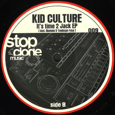 Kid Culture — It's Time 2 Jack EP vinyl cover