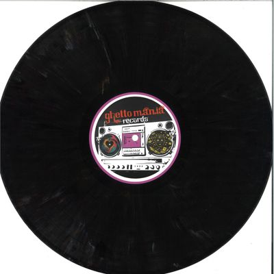 Ghettomania Records — Cryptomania EP vinyl cover