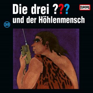 Die drei ??? — 035/und der Höhlenmensch LP vinyl cover