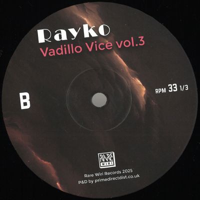 Rayko — Vadillo Vice Vol.3 vinyl cover