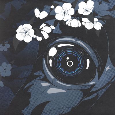 Adam Pits — Synthetic Serenity LP 2x12" vinyl cover