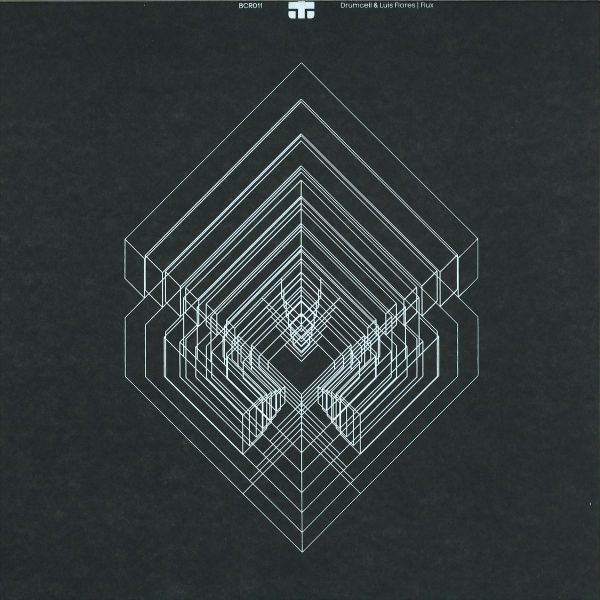 Drumcell, Luis Flores — Flux Ep vinyl cover