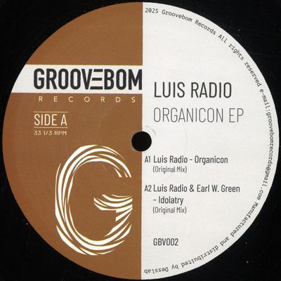 Luis Radio — Organicon E.P. vinyl cover