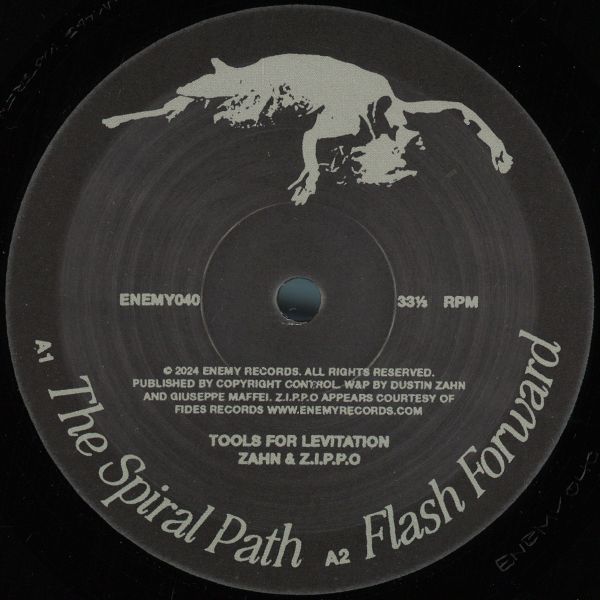 Zahn, Z.i.p.p.o — TOOLS FOR LEVITATION vinyl cover