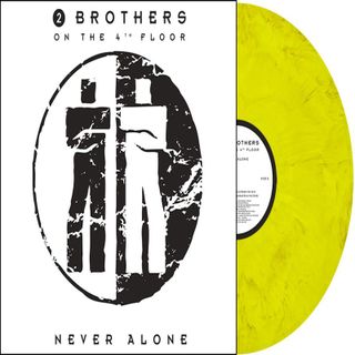 2 Brothers on the 4th floor — Never Alone LP vinyl cover