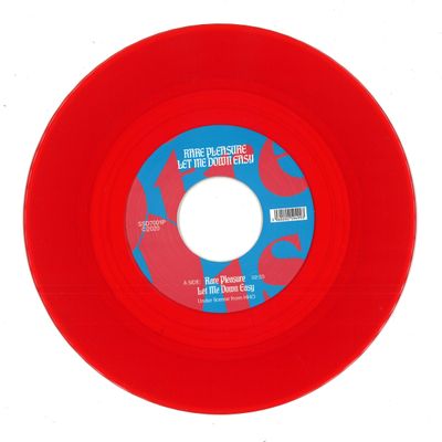 Rare Pleasure — Let Me Down Easy vinyl cover