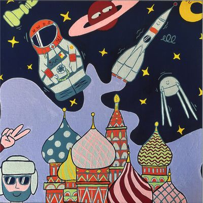 Jeff The Fool — RUSSIAN DOLLS vinyl cover