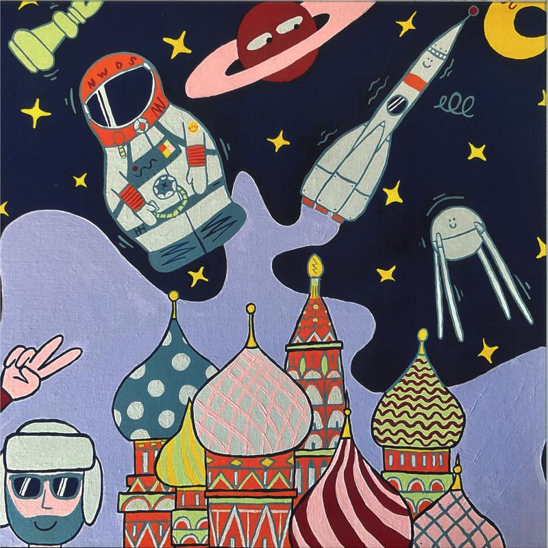 Jeff The Fool — RUSSIAN DOLLS vinyl cover