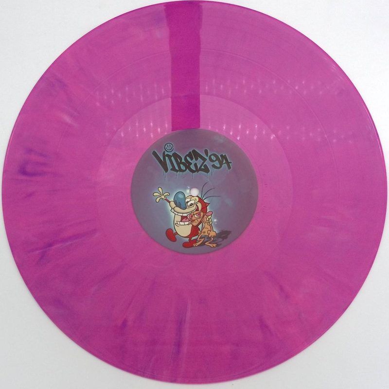 Minos, Just Mack — Push The Feeling EP vinyl cover