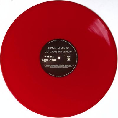 Gigi D'AGOSTINO, Datura — Summer Of Energy vinyl cover