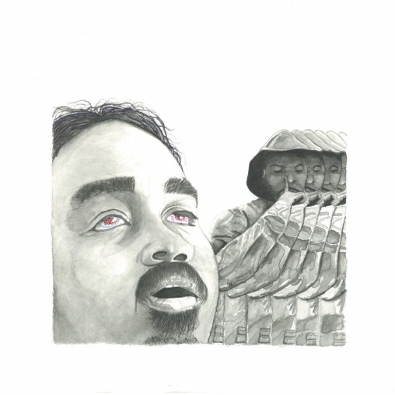 Infinity Knives&Brian Ennals — Rhino XXL LP vinyl cover