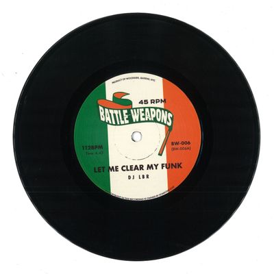 Battle Weapons Vol 6 — Let me clear my Funk / Can I have it like that vinyl cover