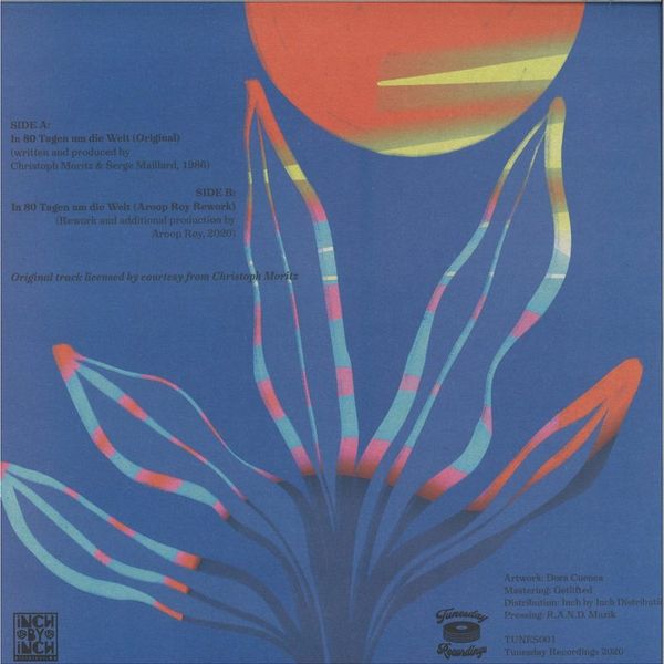 Christoph Moritz — In 80 Tagen um die Welt vinyl cover