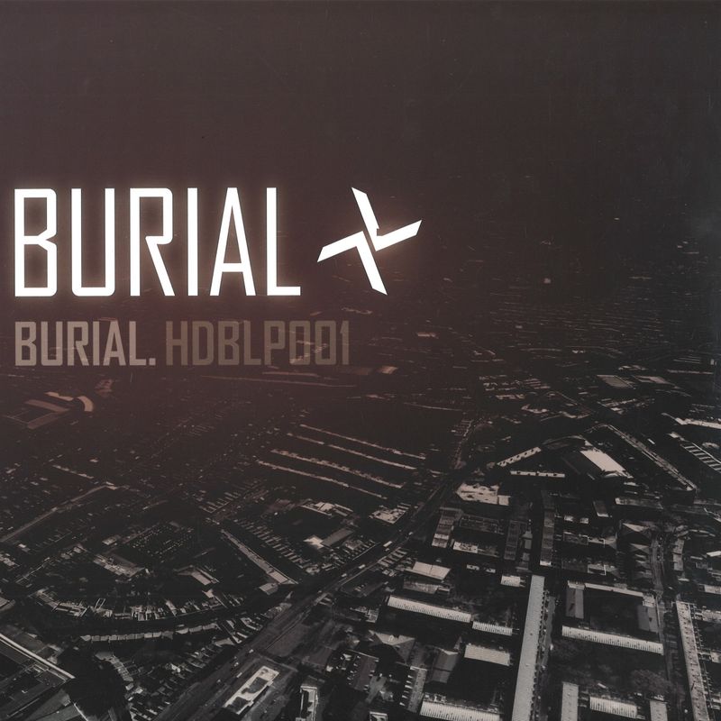 Burial — Burial LP 2x12" vinyl cover