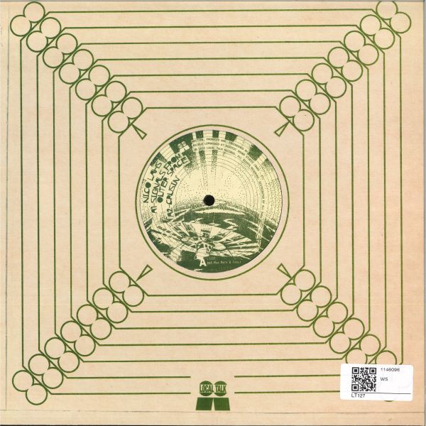 Nico Lahs — SIGNALS FROM OUTER SPACE vinyl cover