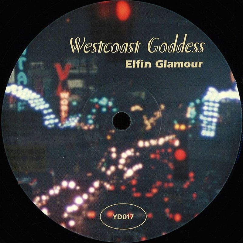 Westcoast Goddess — Elfin Glamour EP vinyl cover