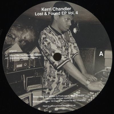 Kerri Chandler — Lost & Found Vol.4 vinyl cover