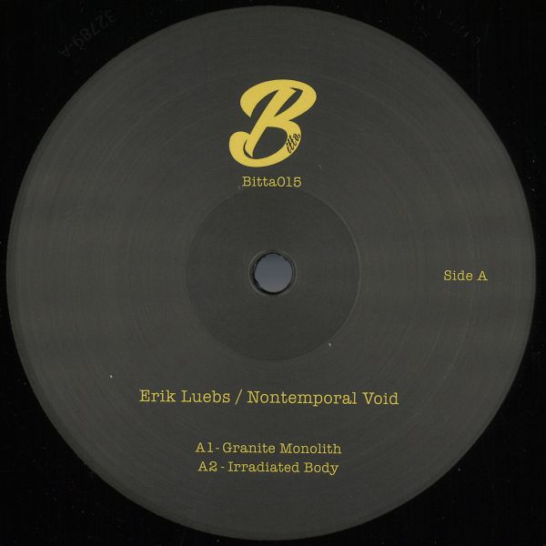 Erik Luebs — Nontemporal Void vinyl cover