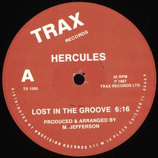 Hercules — Lost In The Groove / 7 Ways vinyl cover