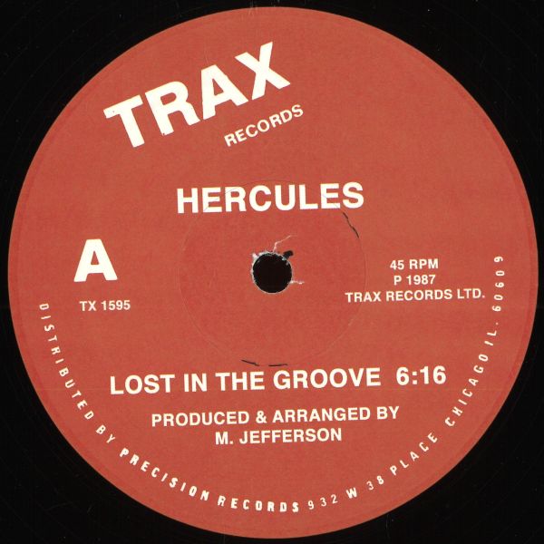 Hercules — Lost In The Groove / 7 Ways vinyl cover