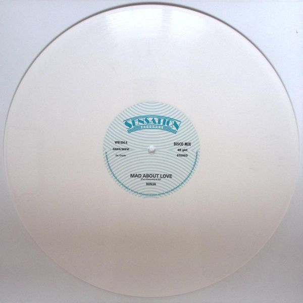 Ninja — MAD ABOUT LOVE vinyl cover