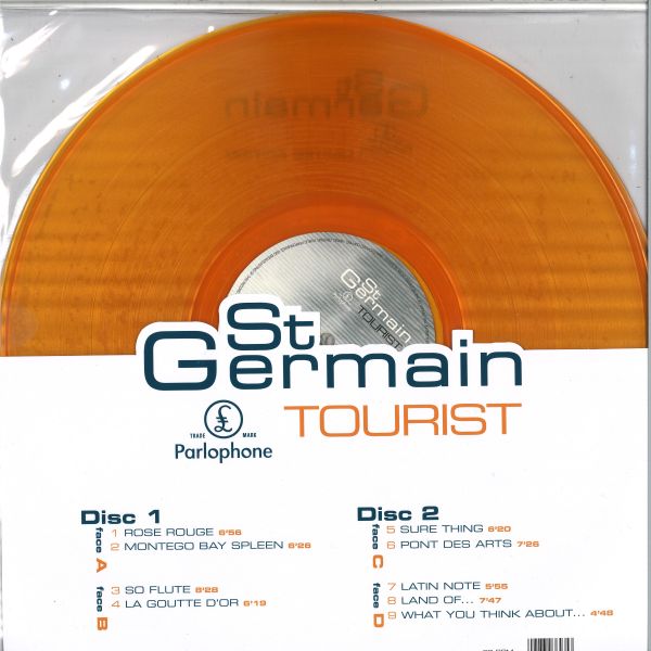 St Germain — Tourist LP 2x12" vinyl cover